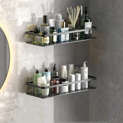 Sleek Wall-mounted Bathroom Shelf for Modern Spaces