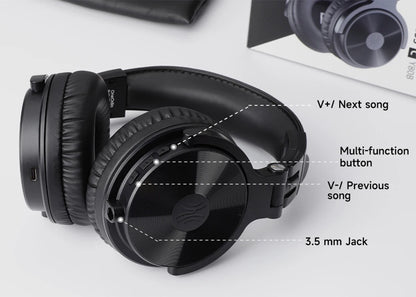 Oneodio Bluetooth Wireless Headphones With Microphone 110Hr Battery