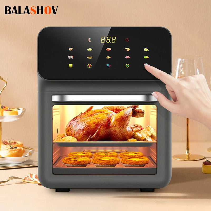 10L Large Capacity Oil-Free Electric Air Fryer Oven