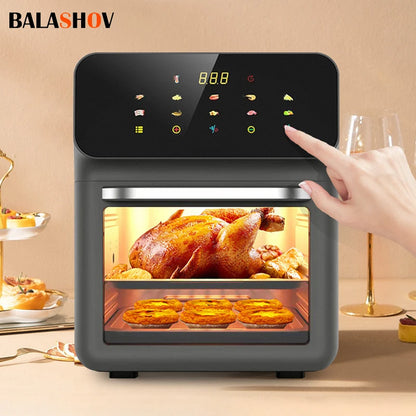 10L Large Capacity Oil-Free Electric Air Fryer Oven