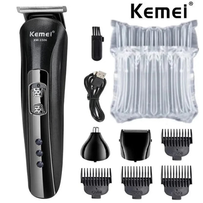 Kemei KM-1506 3 in 1 Rechargeable Electric Shaver
