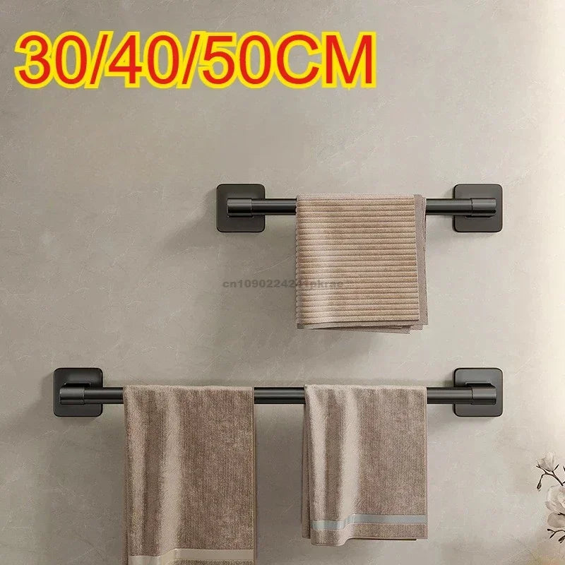 6pcs Bathroom Towel Rack Self-Adhesive No Drill Holder