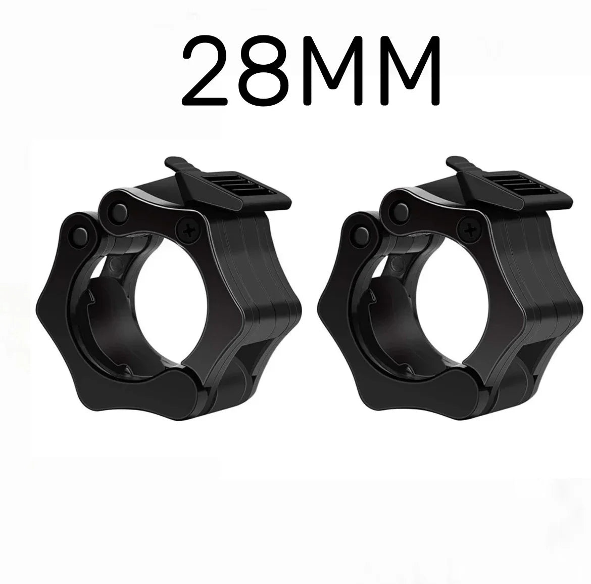 28mm 30mm 25mm Barbell Collar Lock Clips for Weight Lifting