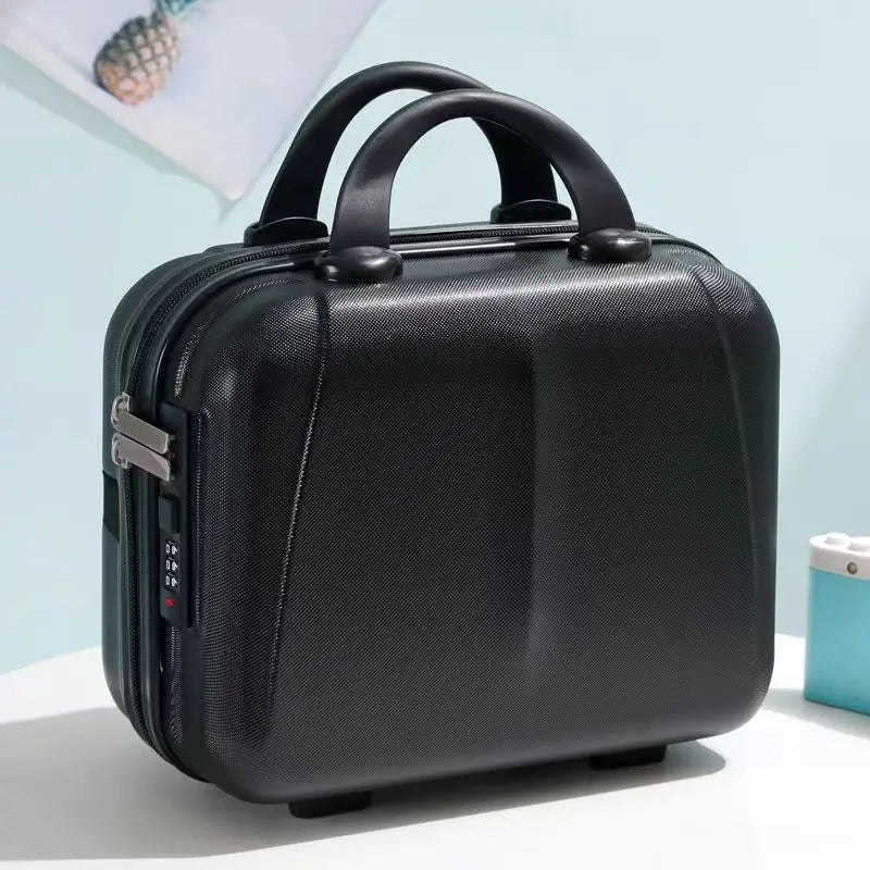 Portable Travel Cosmetic Case With Password Lock Organizer