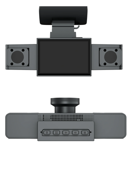 3 Channel Dash Cam Video Recorder with 24H Parking Monitor