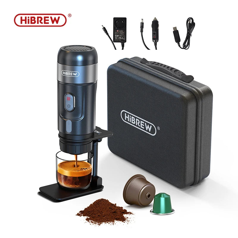 HiBREW Portable Coffee Machine for Car and Home H4A