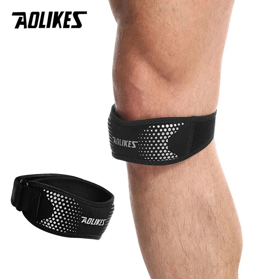 AOLIKES 1PCS Adjustable Knee Pad for Pain Relief Support