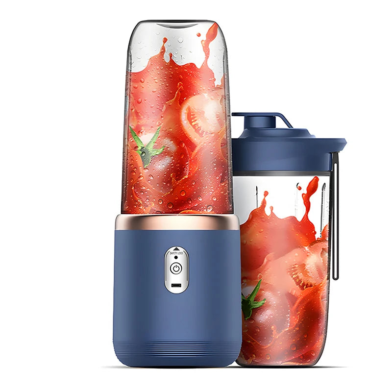 Portable Juicer Blender 400ml USB Charging Smoothie Cup