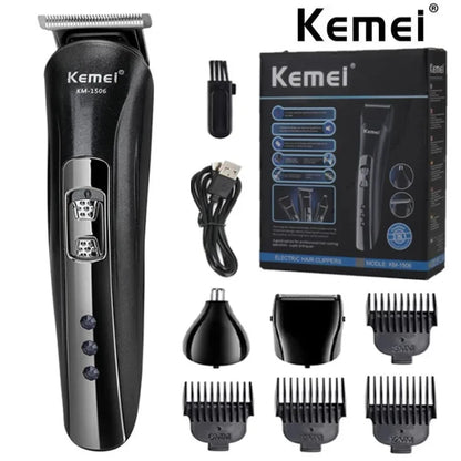Kemei KM-1506 3 in 1 Rechargeable Electric Shaver