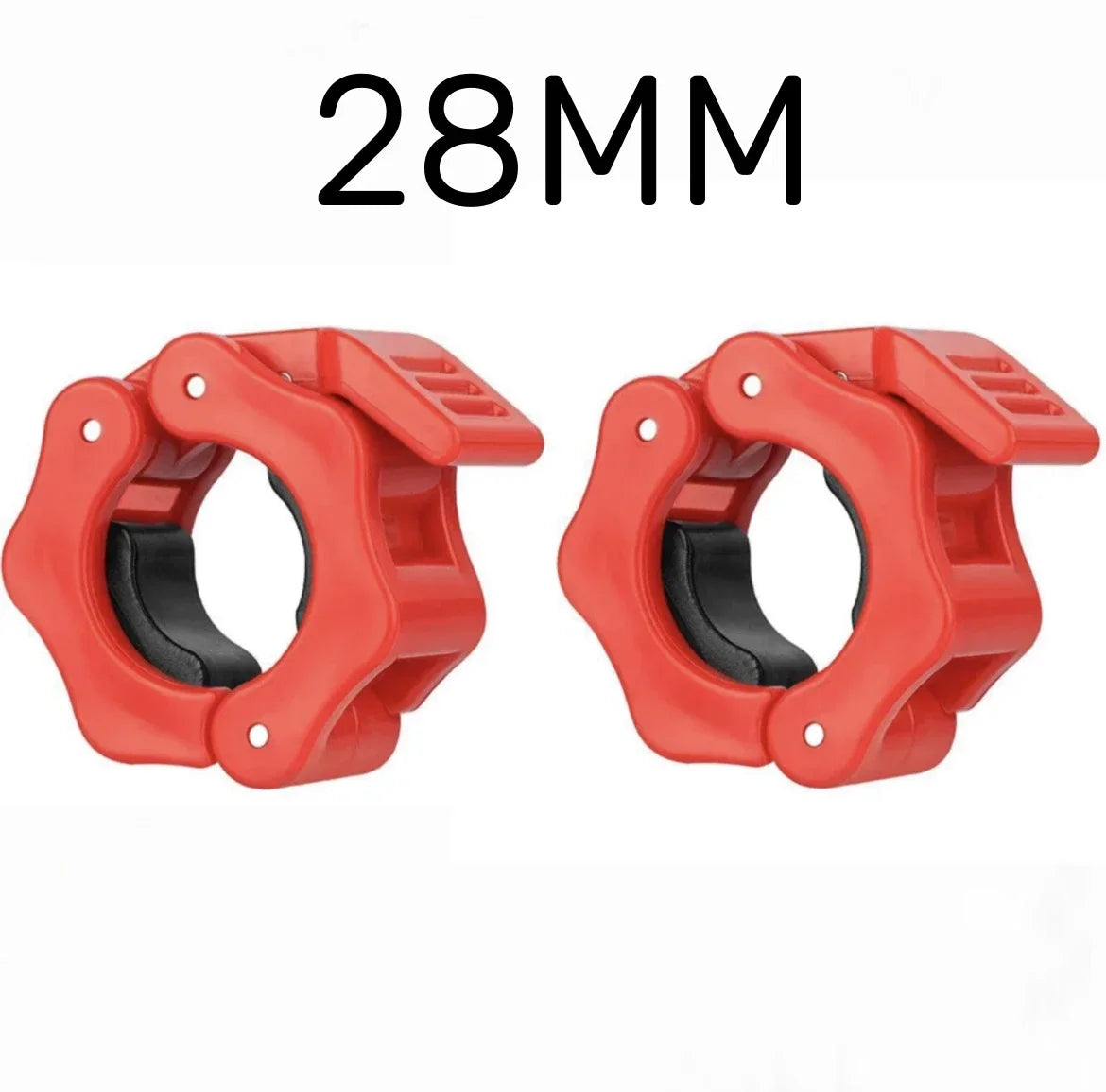 28mm 30mm 25mm Barbell Collar Lock Clips for Weight Lifting