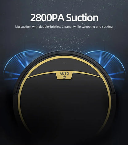 2024 New App Control 2800Pa Robotic Vacuum Cleaner