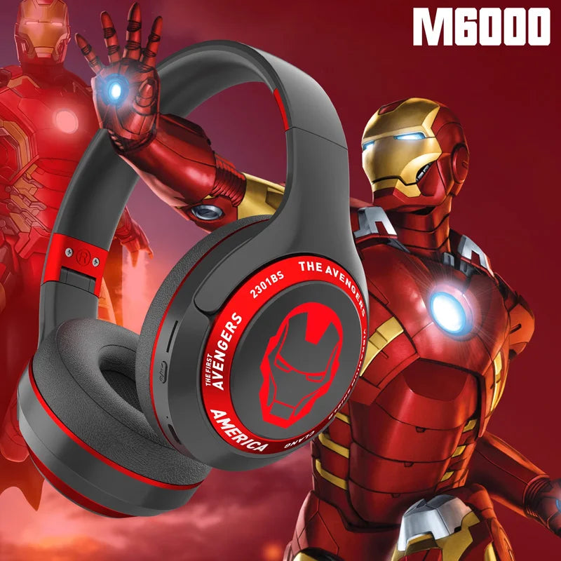 Marvel Spider Man Bluetooth Headphones with Noise Cancellation
