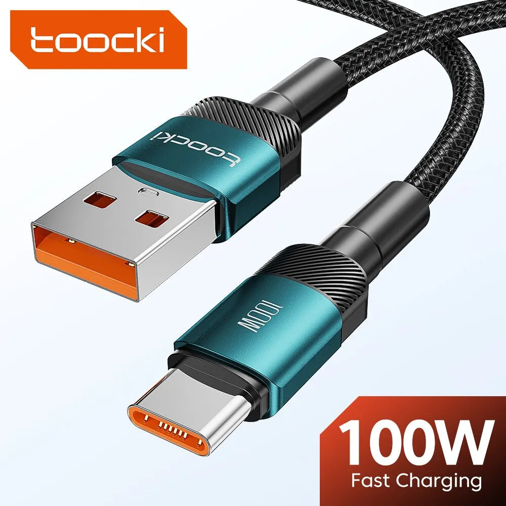 Toocki USB Type C Cable Fast Charging for iPhone Huawei