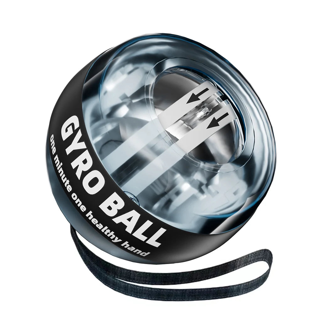 Self-Starting Wrist Gyro Ball Power Trainer for Strength