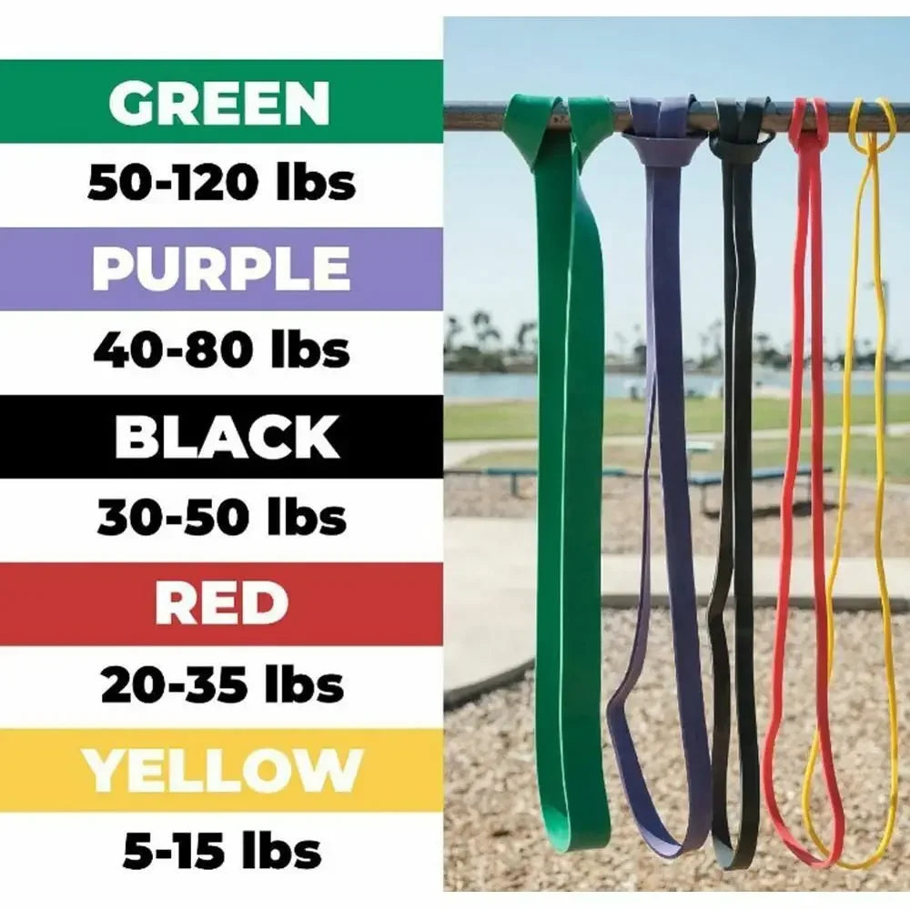 5~120lbs Fitness Resistance Band for Boxing and Yoga