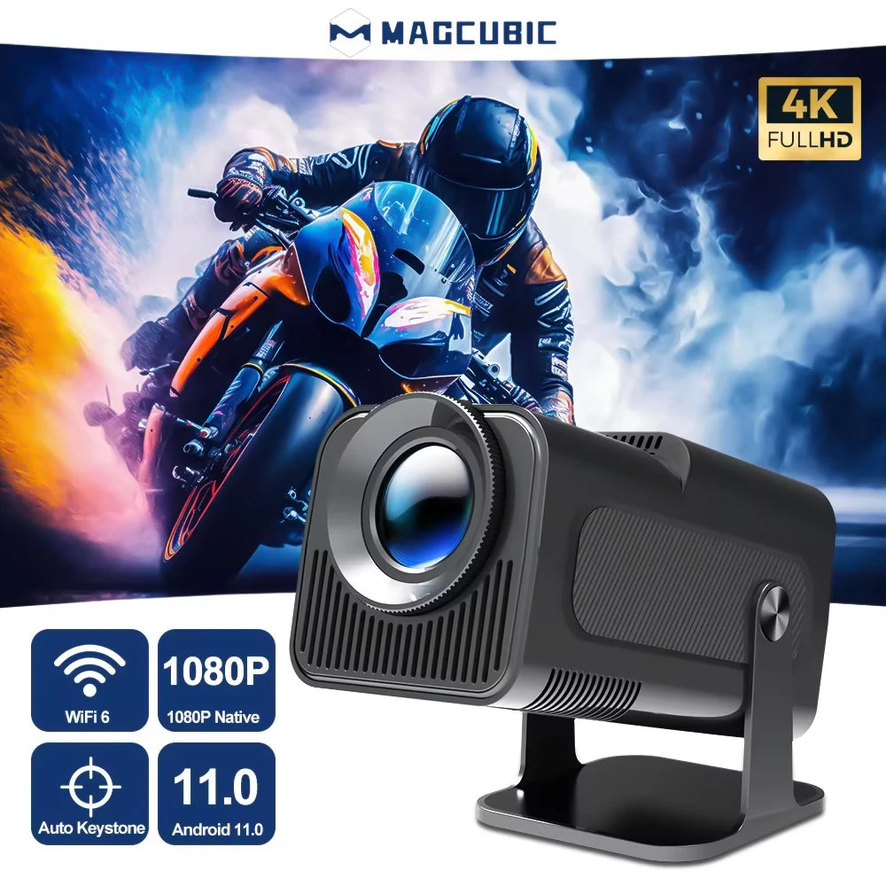 Magcubic Android 11 390ANSI HY320 4K Projector Outdoor Cinema