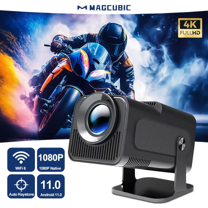 Magcubic Android 11 390ANSI HY320 4K Projector Outdoor Cinema