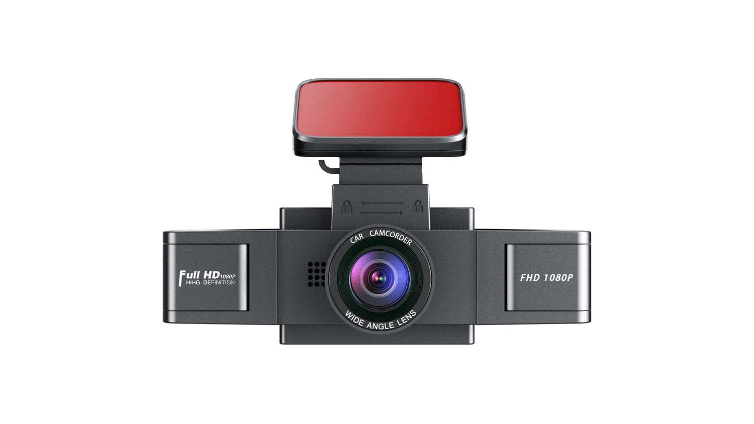 3 Channel Dash Cam Video Recorder with 24H Parking Monitor