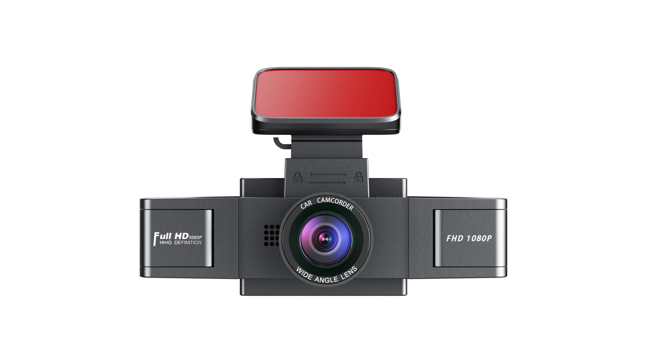 3 Channel Dash Cam Video Recorder with 24H Parking Monitor
