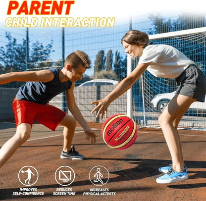 Molten Basketball XJ1000 Size 6, 7 Indoor Outdoor PU Leather