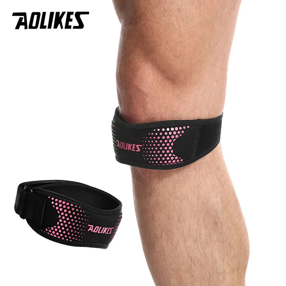 AOLIKES 1PCS Adjustable Knee Pad for Pain Relief Support