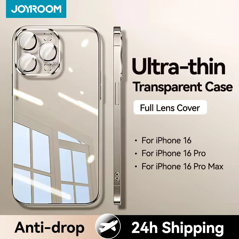 Joyroom Anti-Drop Transparent Case for iPhone 16 Pro Max