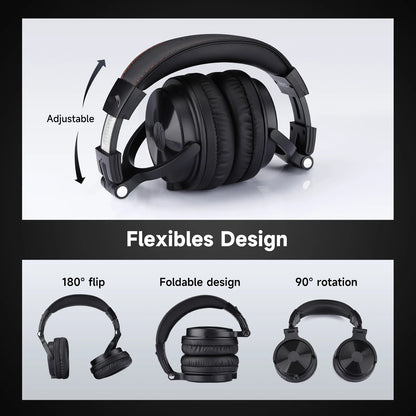Oneodio Bluetooth Wireless Headphones With Microphone 110Hr Battery