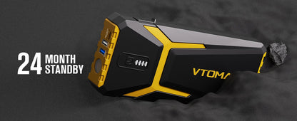 VTOMAN Power Bank 20000mAh Jump Starter 4500A Car Charger