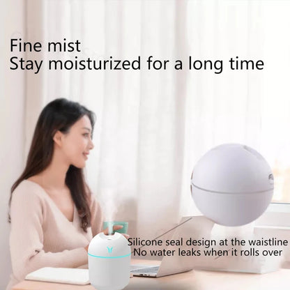 Mini Ultrasonic 250ML Air Humidifier With Romantic Light