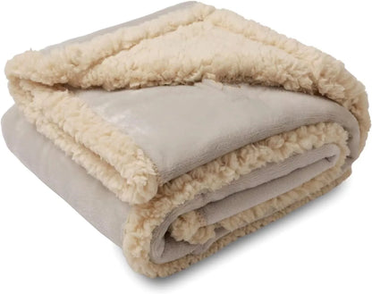 Luxury Shaggy Blankets Winter Warm Cosy Waterproof Microfibre