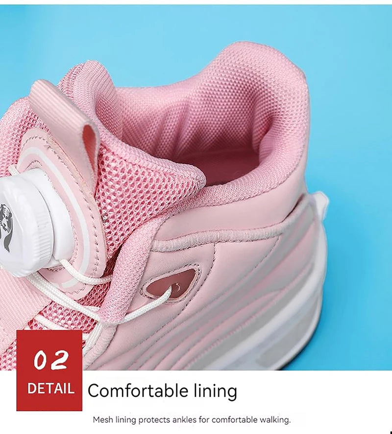 Unisex Automatic Retractable Roller Skates High Sneakers