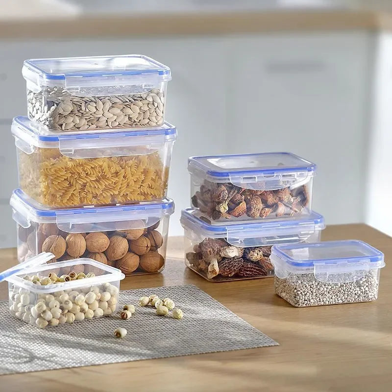 D5 Sealed Rectangular Kitchen Storage Box With Lid