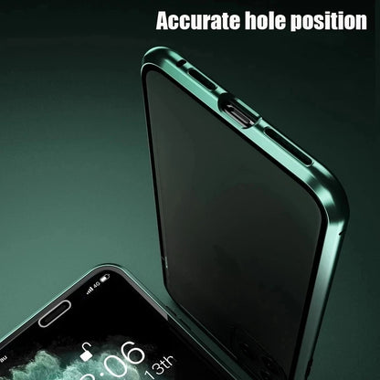 360° Full Protection Metal Magnetic Phone Case For iPhone 16 Pro Max 14 13 12 11 15 Pro Max X XS XR Plus
