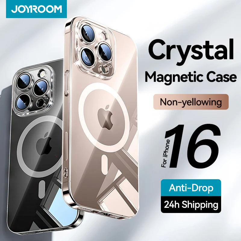 Joyroom Magnetic Anti-Yellow Case for iPhone 16 Pro Max