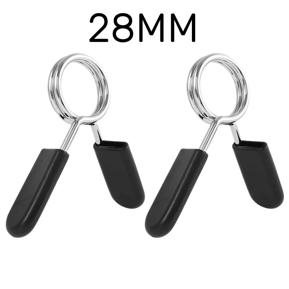28mm 30mm 25mm Barbell Collar Lock Clips for Weight Lifting