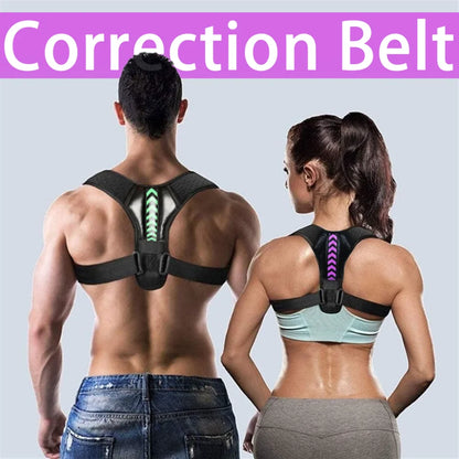 Adjustable Back Shoulder Posture Corrector for Home Office Use