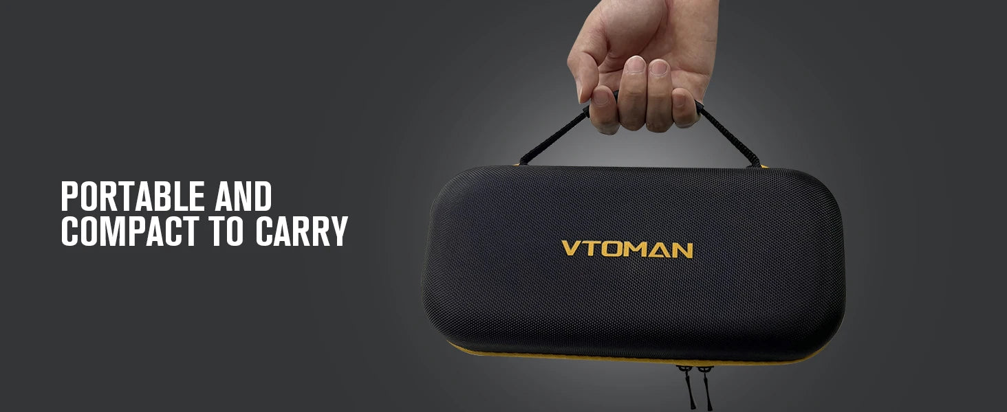 VTOMAN Power Bank 20000mAh Jump Starter 4500A Car Charger