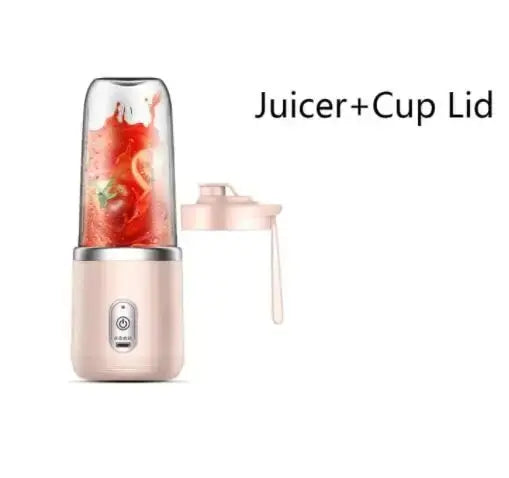 Portable Juicer Blender 400ml USB Charging Smoothie Cup