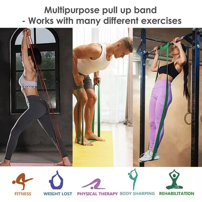 5~120lbs Fitness Resistance Band for Boxing and Yoga