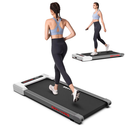 Portable Mini Treadmill for Under-Desk Fitness Workouts