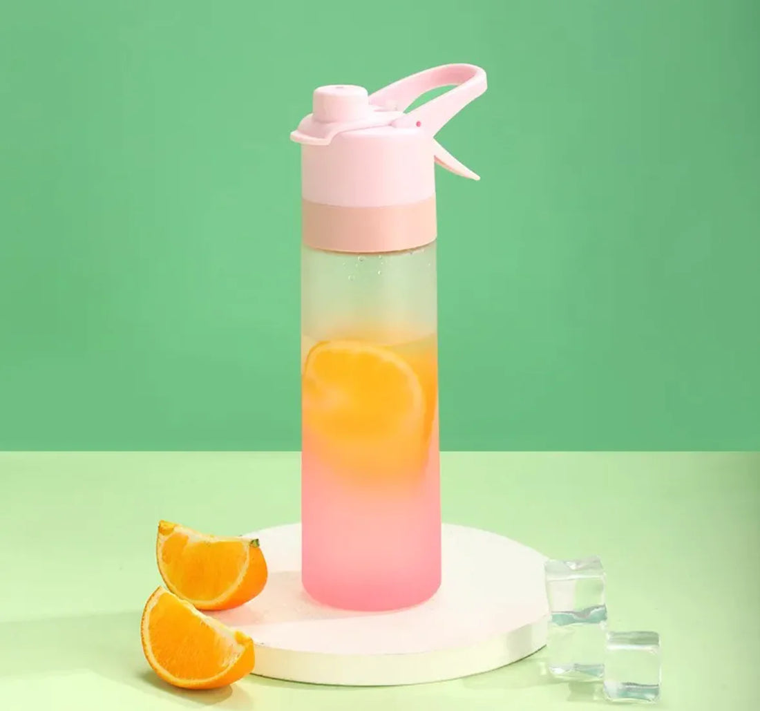 Gradient Fog Sports Bottle: Stylish Hydration Solution