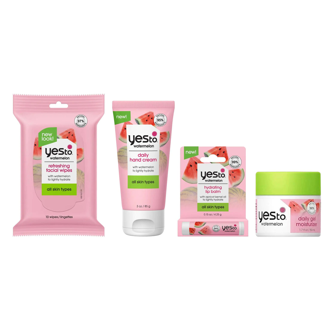 Yes To Watermelon Skincare Essentials Set for Refreshing Care