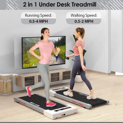 Portable Mini Treadmill for Under-Desk Fitness Workouts