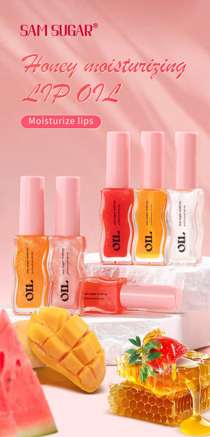 Fruit Honey Lip Gloss Lasting Moisturizing for Soft Lips