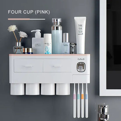 Bathroom Magnetic Storage Rack for Clutter-Free Organization