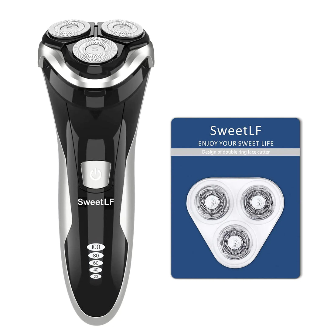 SweetLF Electric Shaver for Men Wet and Dry Waterproof Razor