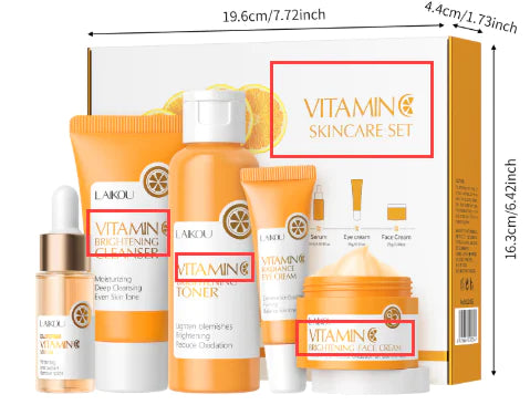 Vitamin C Toner Kit for Radiant and Revitalized Skin