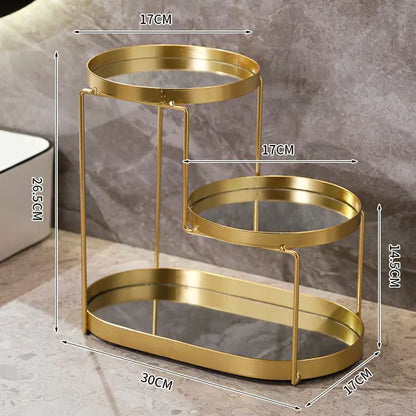 Elegant Bathroom Cosmetics Storage Organizer for Clutter-Free Spaces