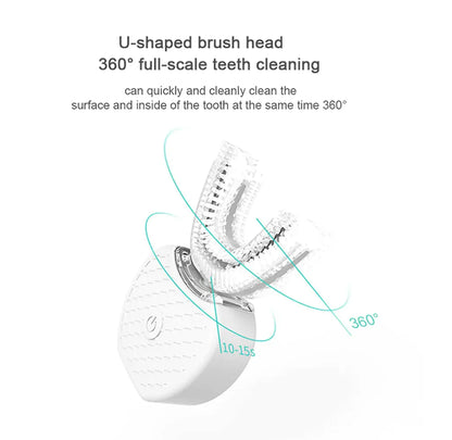 360° Electric Toothbrush for Effortless Oral Hygiene