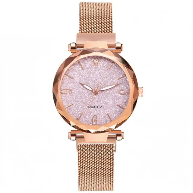 Rose Gold Women Watch